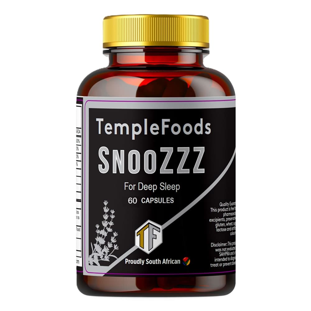 Temple Foods SnooZZZ. For Deep Sleep. - 60 Pack