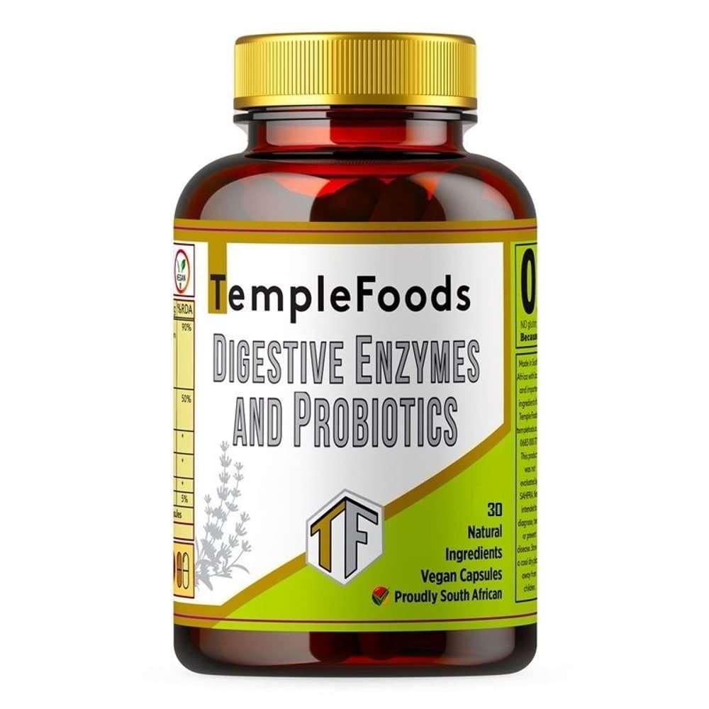 Digestive Enzymes and Probiotics Supplement with Herbs - 120