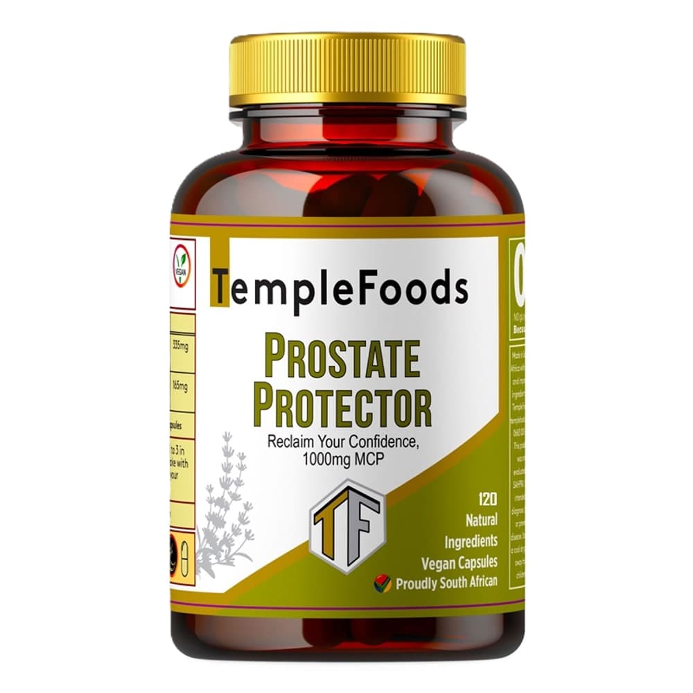 Temple Foods Prostate Protector. 1000mg MCP Per Serving - 120
