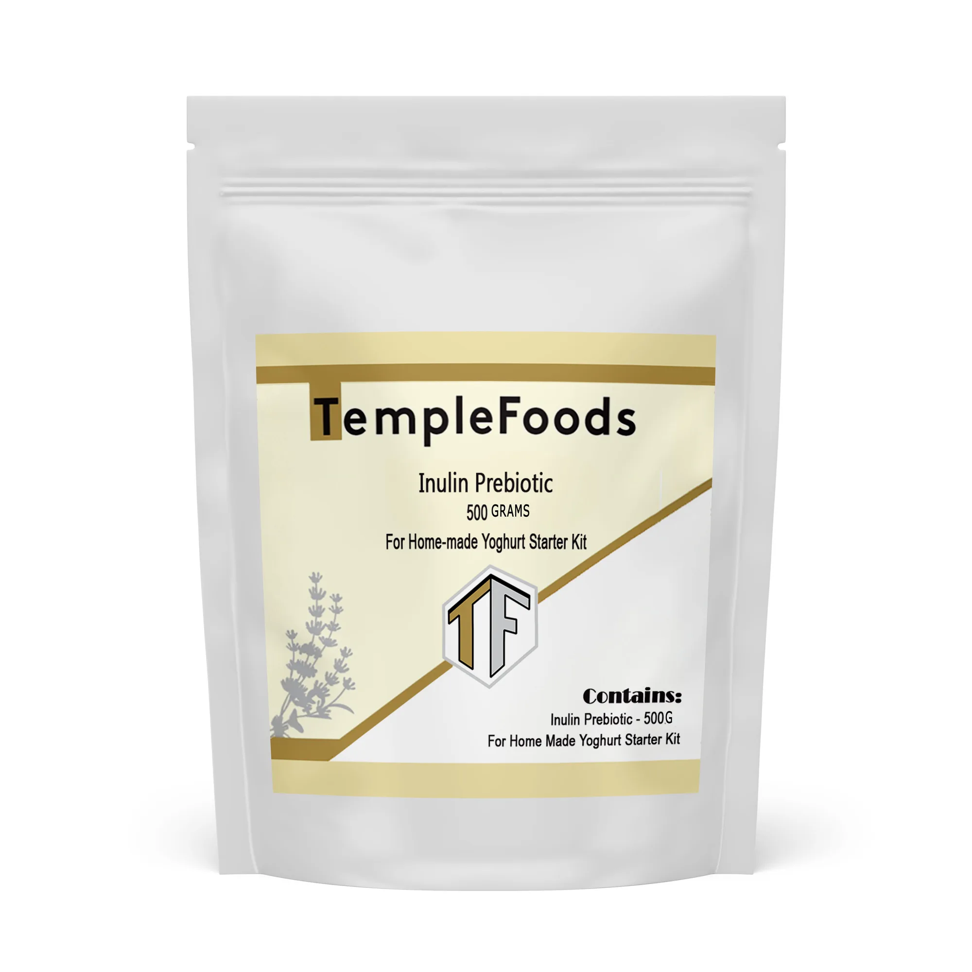 Inulin Prebiotic Fibre Powder 500g | As Probiotic Food. TF